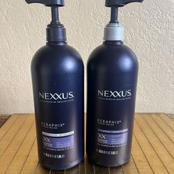 Nexxus  Keraphix Shampoo Conditioner New 33.08 Fl Oz