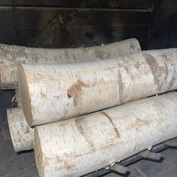 White Firewood Logs (5)