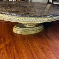 Marble Top Beautiful Coffee Table 