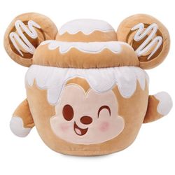 Disney Munchlings Cinnamon Swirl Bun Mickey Mouse Scented Medium Plush / Disney Store Baked Treats Stuffy