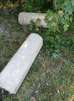 3- 4ft sections of concrete culvert