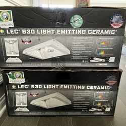 2 LEC 630 (Watt) Ceramics - Grow Lights 120 V 