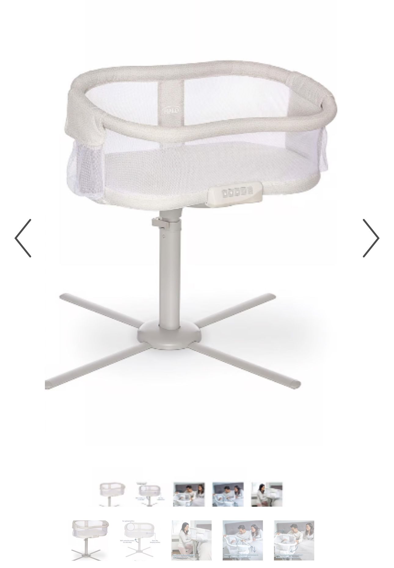 Hallo Bassinet Used Like New