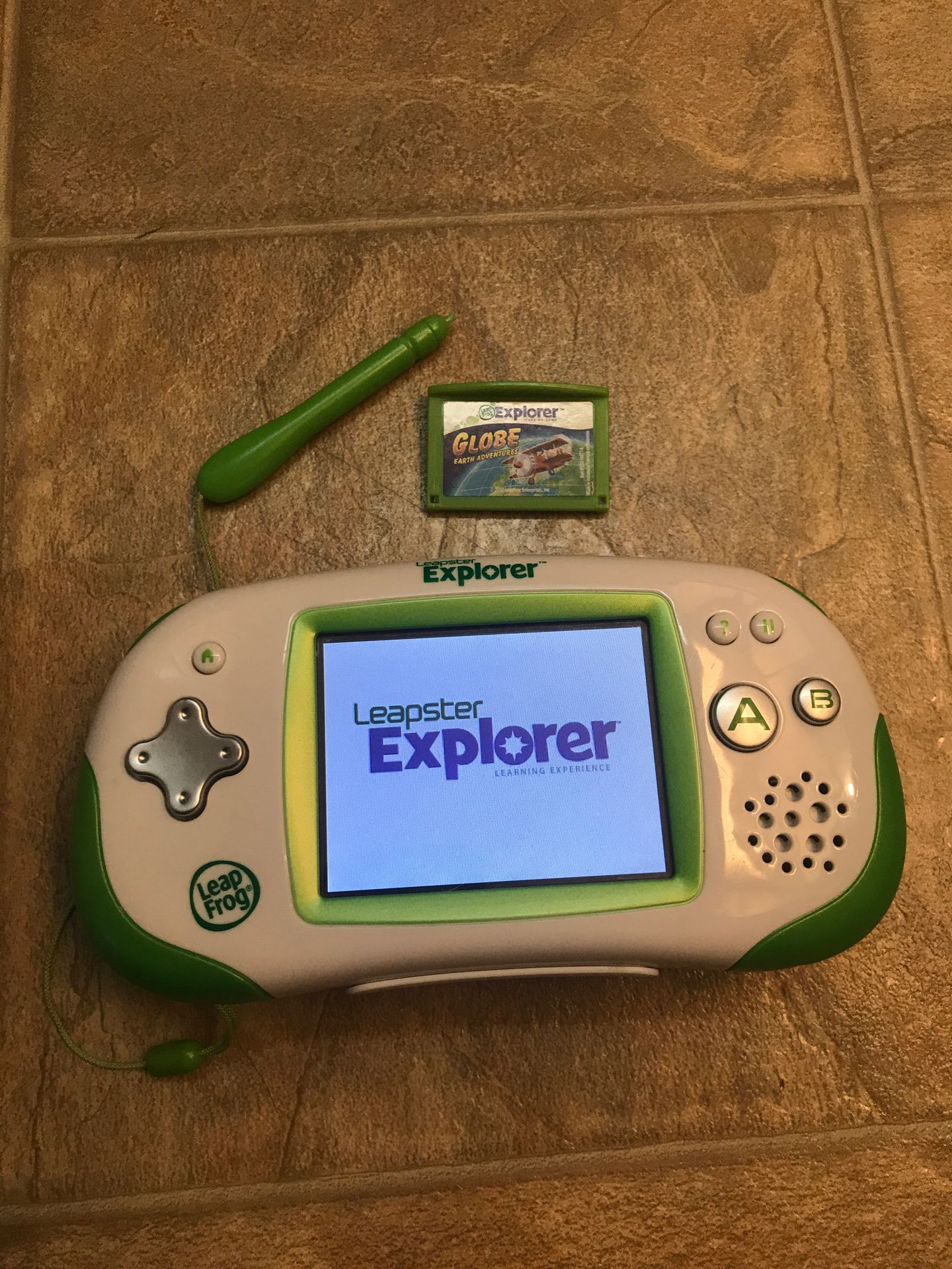 Leapster Explorer Leap Frog one game included