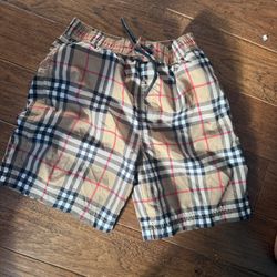 Burberry Kids Swim Trunk Size 8!