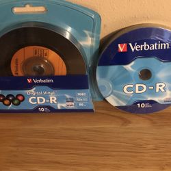 Verbatim Digital Vinyl CD-R/ 2 Pks Of 10 