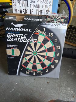 Brand new dart board