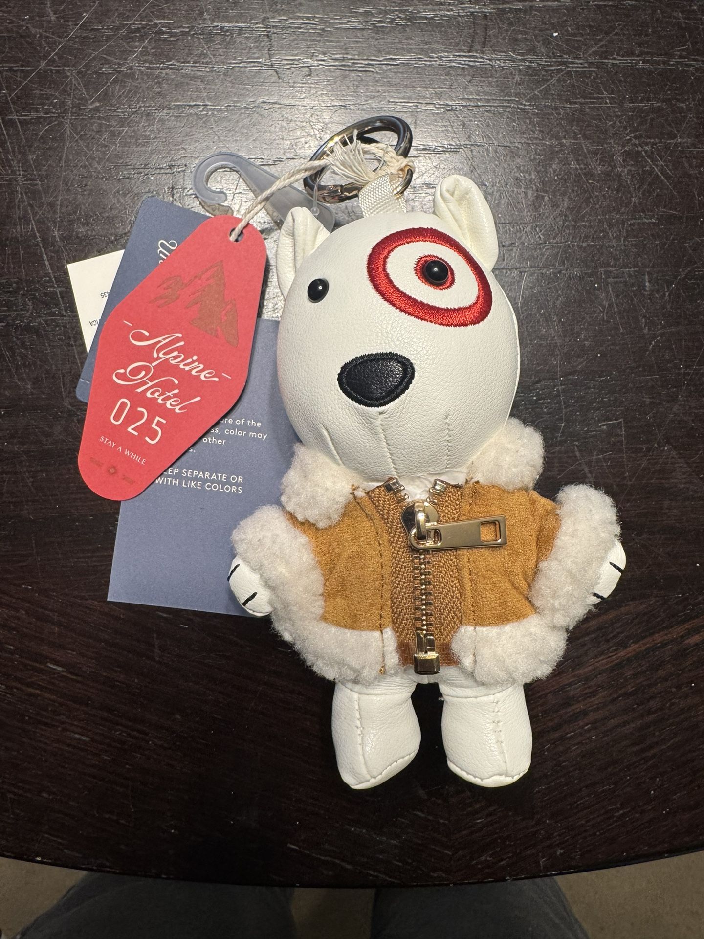 Bullseyes Dog Bag Charm Target universal thread VHTF Trendy Alpine Hotel 025