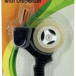 Kole Imports Packing Tape With Refillable Dispenser Pack Of 12