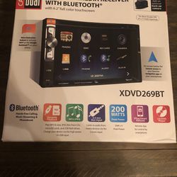 New Dual Car DVD Multimedia Receiver With Bluetooth