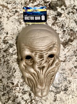 For Halloween? Doctor Who 'The Silence' Mask - BBC Licensed, New with Tags