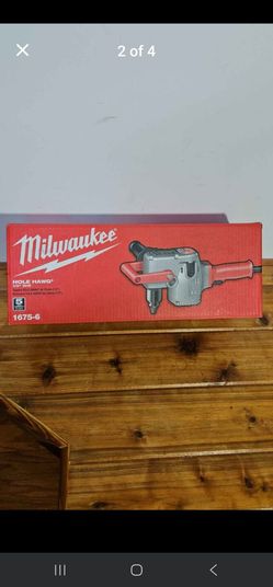 Milwaukee corded electric 7.5amp 1/2" 'HOLE HAWG' drill