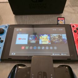 🎮 Nintendo Switch Edición Neon con Accesorios – Excelente Estado 🎮