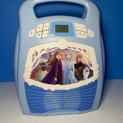 Frozen II Bluetooth MP3 Karaoke System without Microphone Charger Included eKids