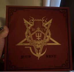 WATAIN The Wild Hunt Gold Vinyl Deluxe Box Set – Ltd 2000
