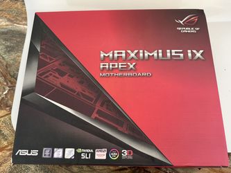 ASUS ROG MAXIMUS IX APEX motherboard