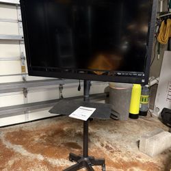Trolley Stand  plus a 42”Vizio TV