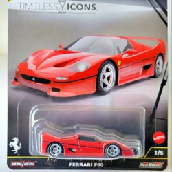 Hot Wheels Ferrari F50 Red Timeless Icons 