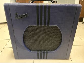 Supro Delta King 12 15-Watt 1x12 Tube Combo Amp - Blue and Black B-Stock