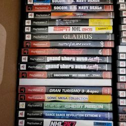 PLAYSTATION 2 GAMES