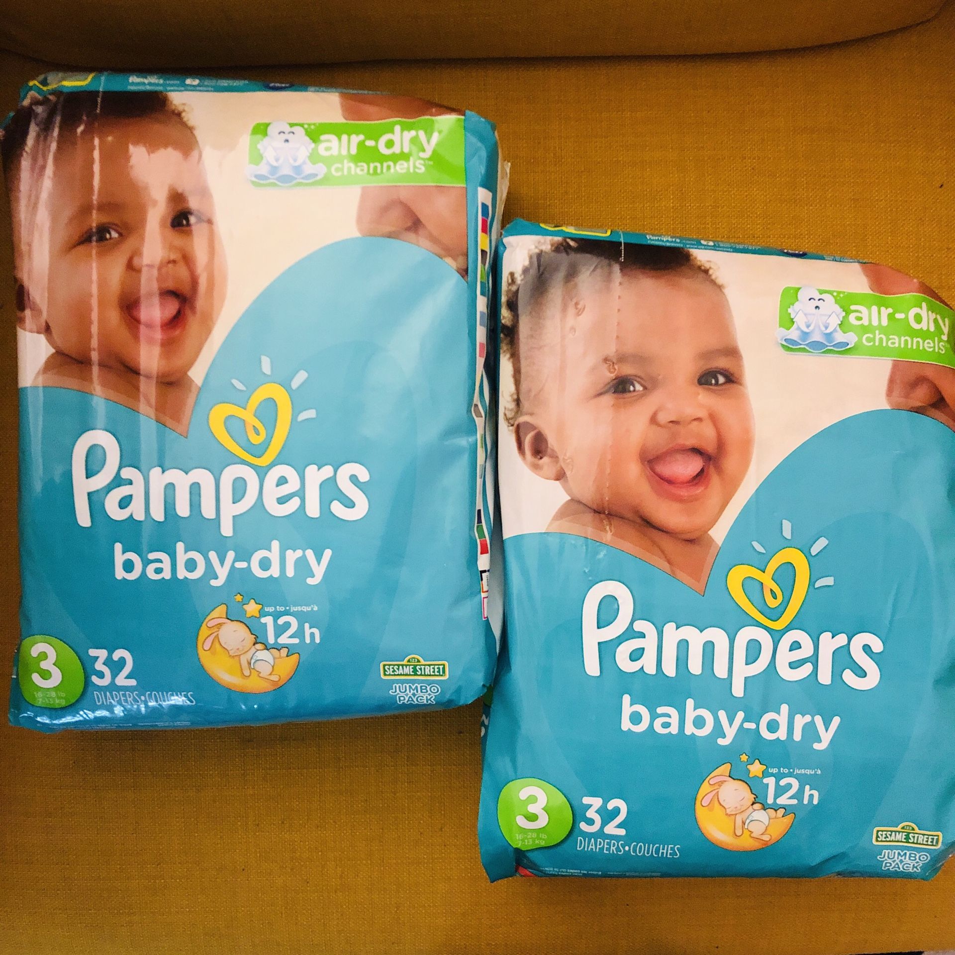 Pampers Baby Dry Diapers Size 3 (32count)