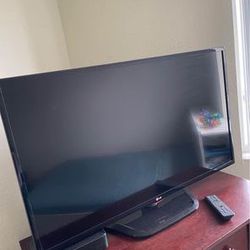 LG Tv 42in And Tv Stand For Sale 