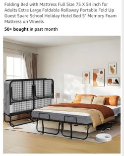 Full size folding bed