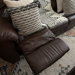 Leather Sofa And Loveseat Recliners 