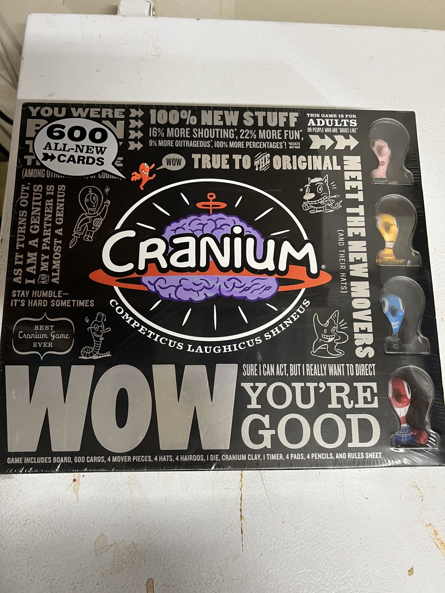 Hasbro Cranium Wow Board Game
