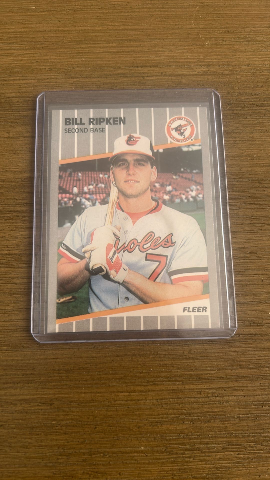 Bill Ripken 1989 Fleer Error Card Black Box Covers Vulgarity 