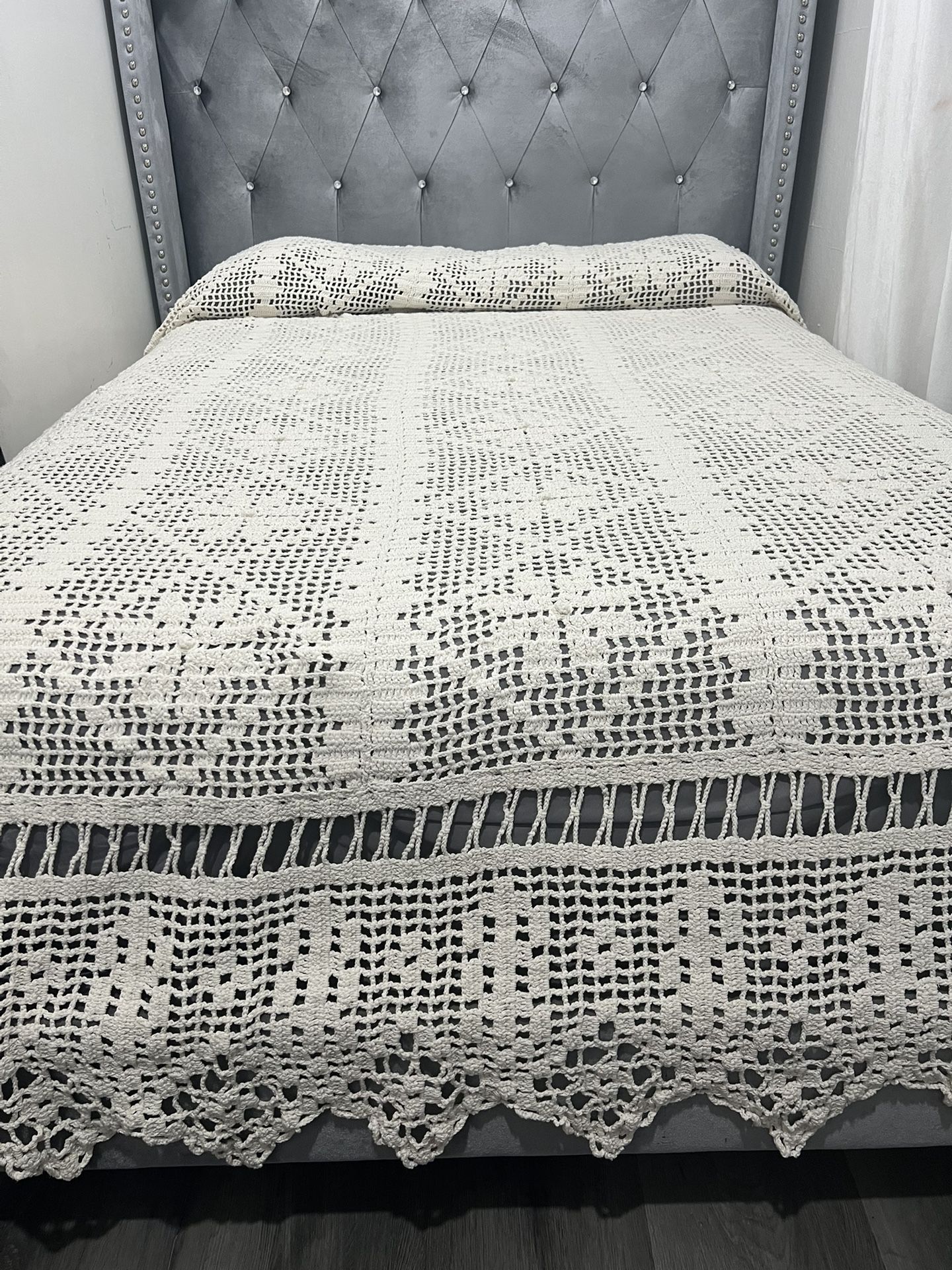 Handmade Crotchet Bed Cover