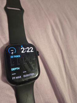 Apple Watch with Black Sport Band
