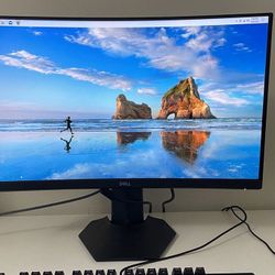 24" Curved Monitor Gamer Dell. 160FPS. Working Like A New