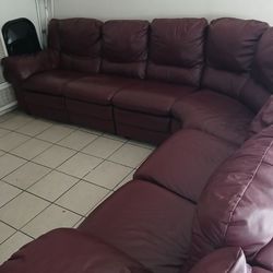 Sofa and dining table