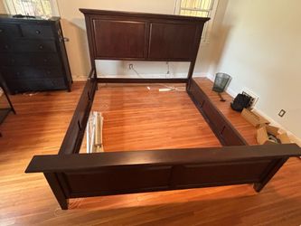 Ca King Pottery Barn ? Hardwood Bed