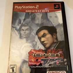 Tekken Tag Tournament PlayStation 2 Game in (Great Condition)