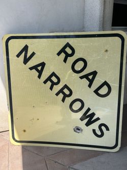 RETIRE STREET SIGN 36”x36” $25