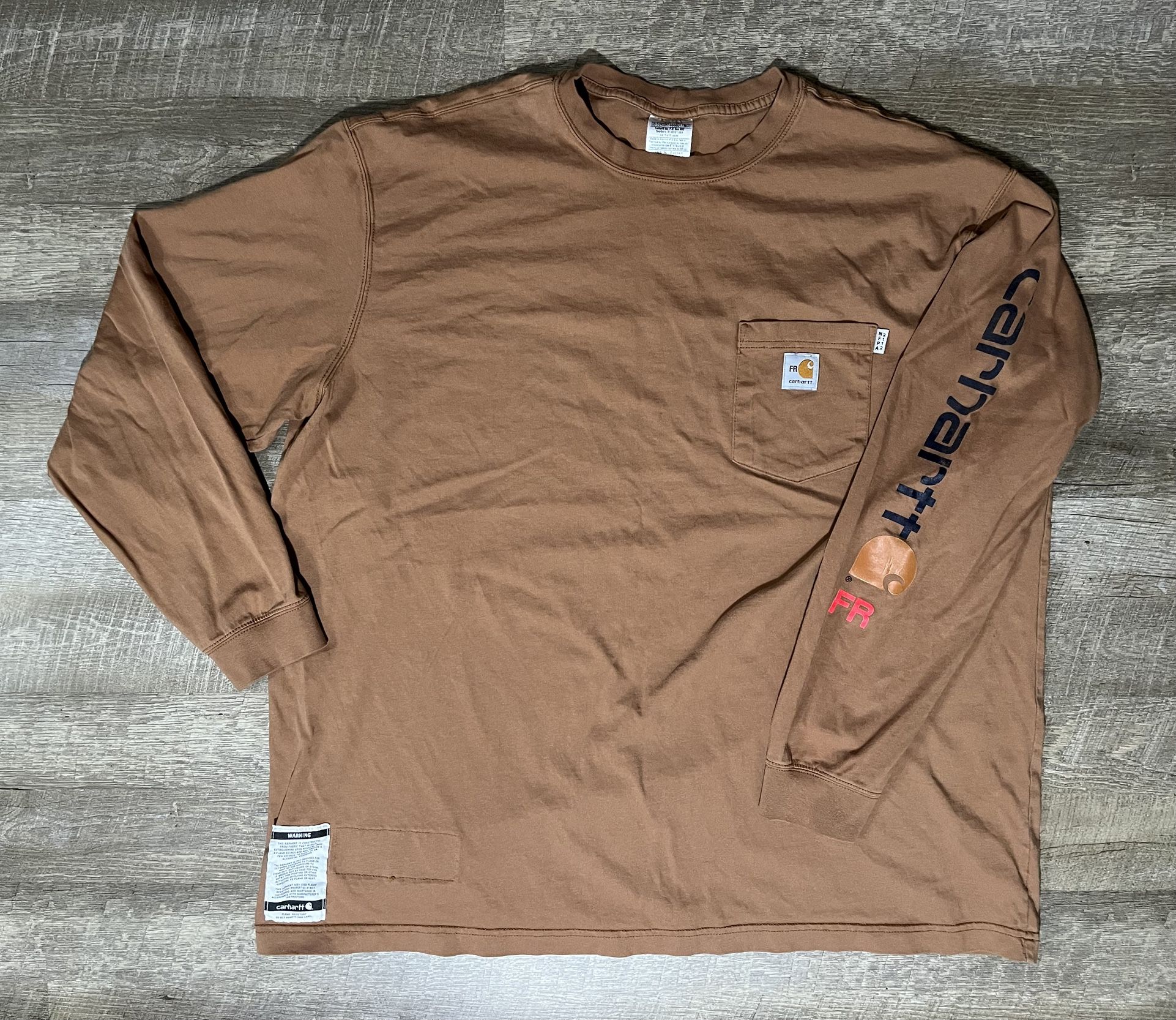 Carhartt FR Shirt Long Sleeve Men’s Size 3XL Flame Resistant Workwear