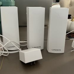 Linksys Velop Mesh repeater Nods Tri Band