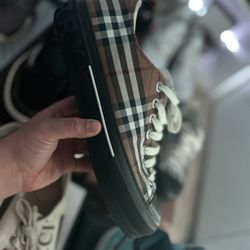 Burberry Checker Men Shoes