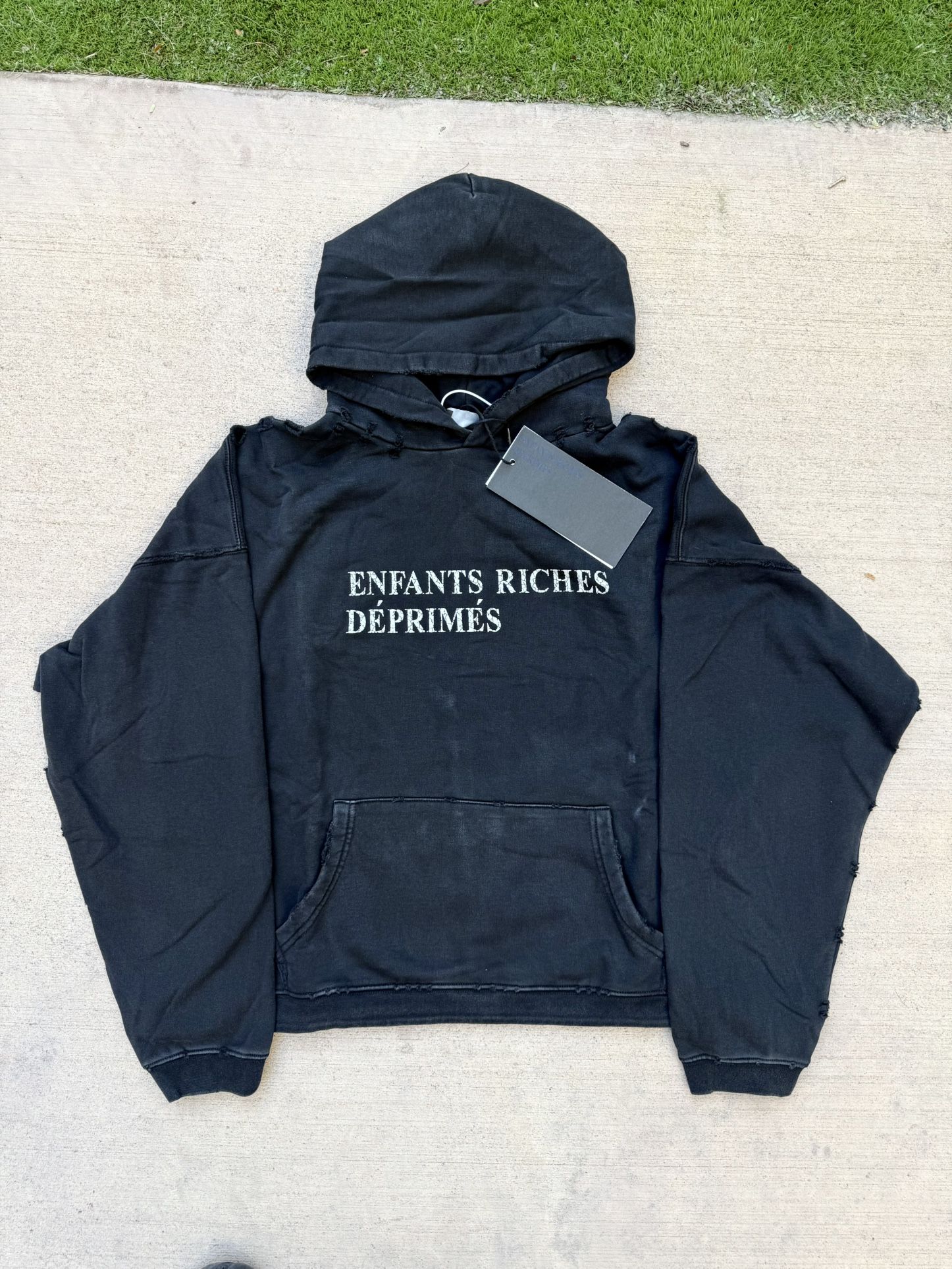 Black enfants riches deprime hoodie