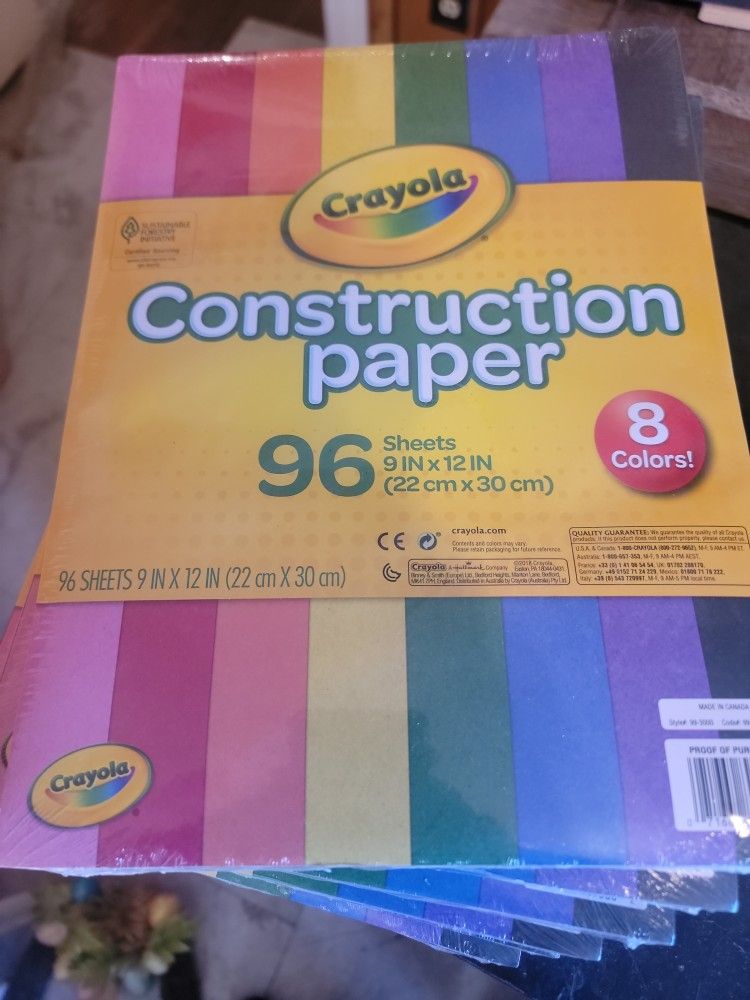 96 Sheet Contruction Paper