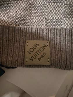 Louis Vuitton Grey Knit Beanie