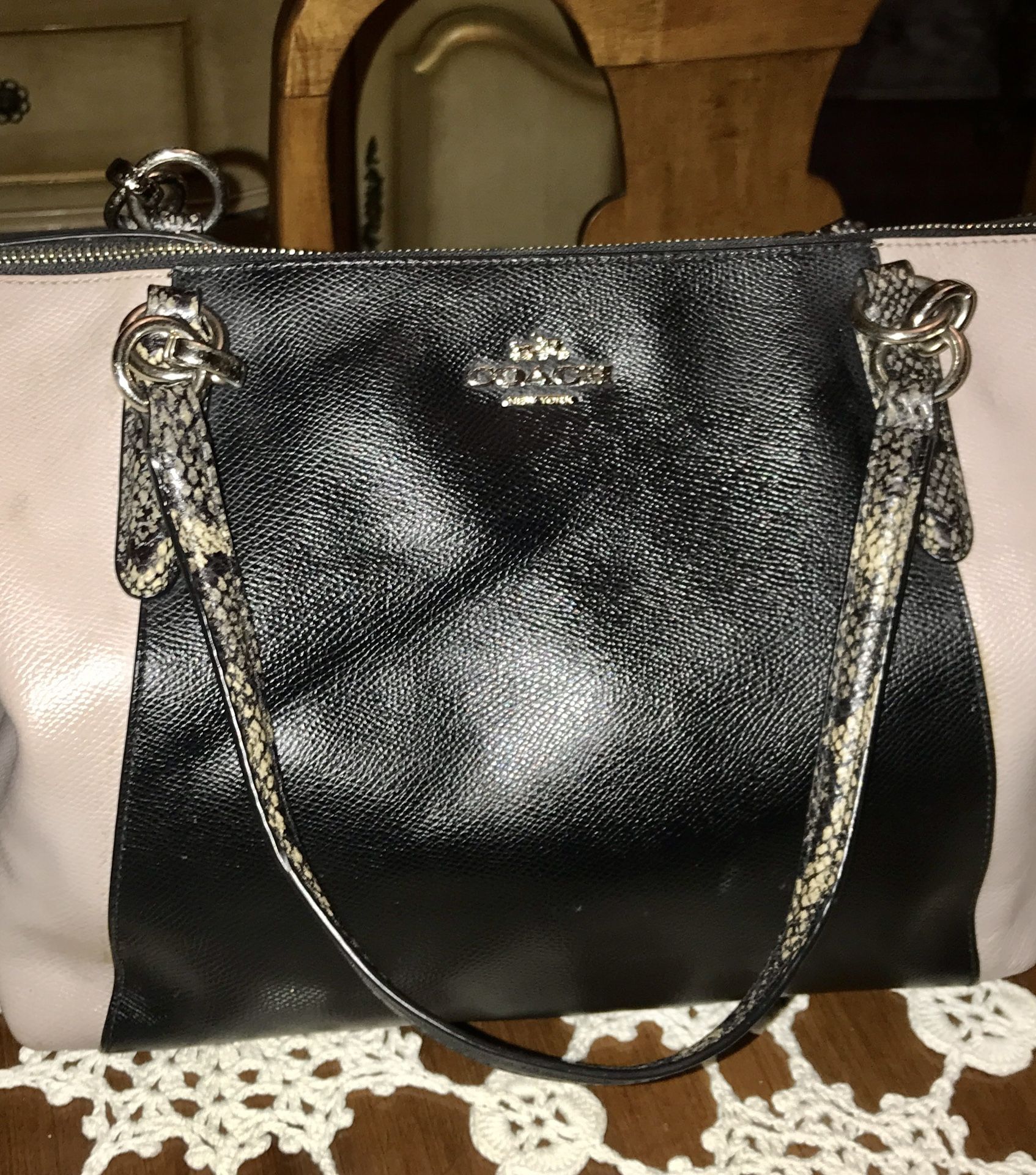 Coach Leather Tote 