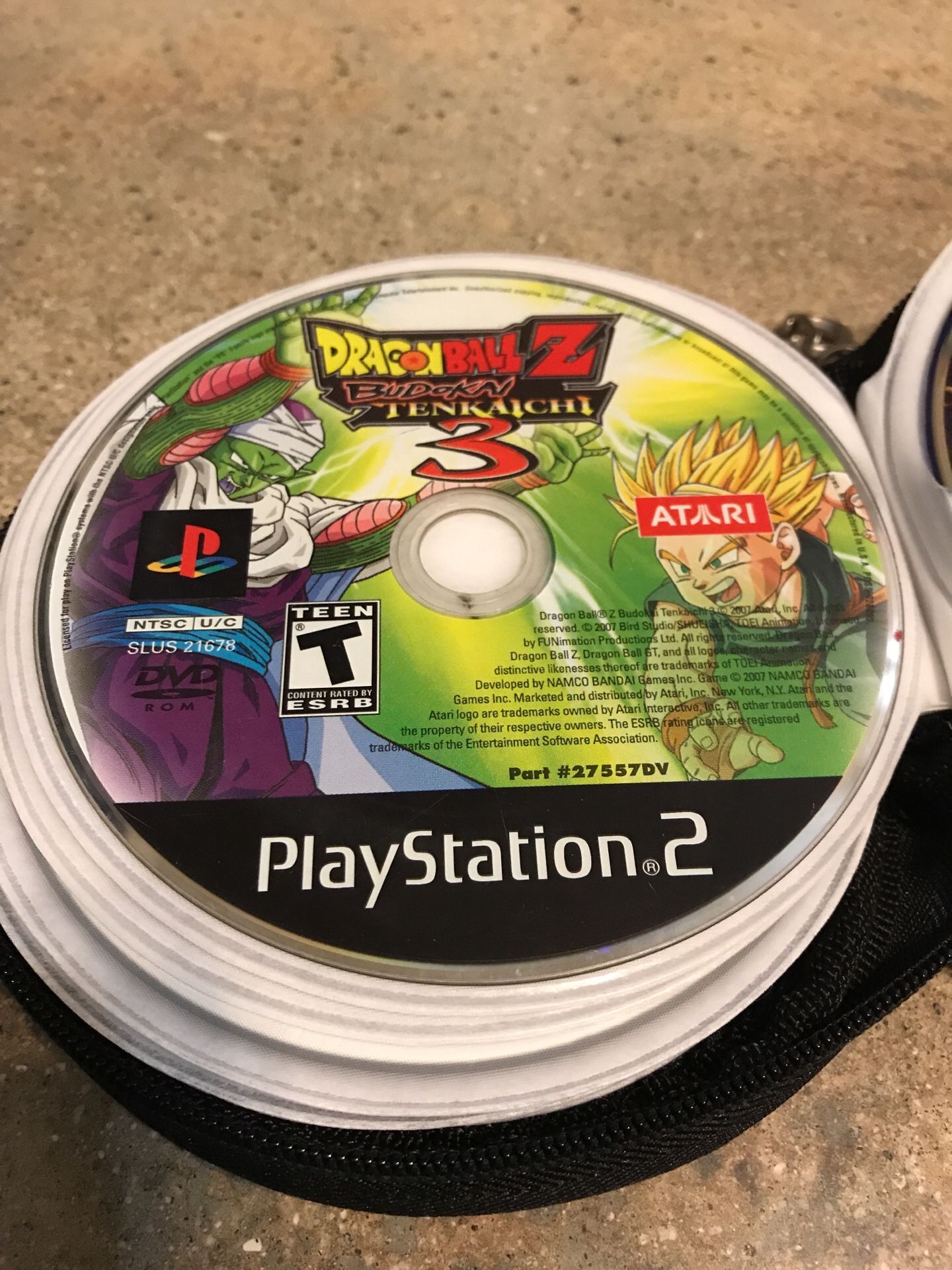 Just Bought Back Disc Only - Dragon Ball Z Budokai Tenkaichi 3 for