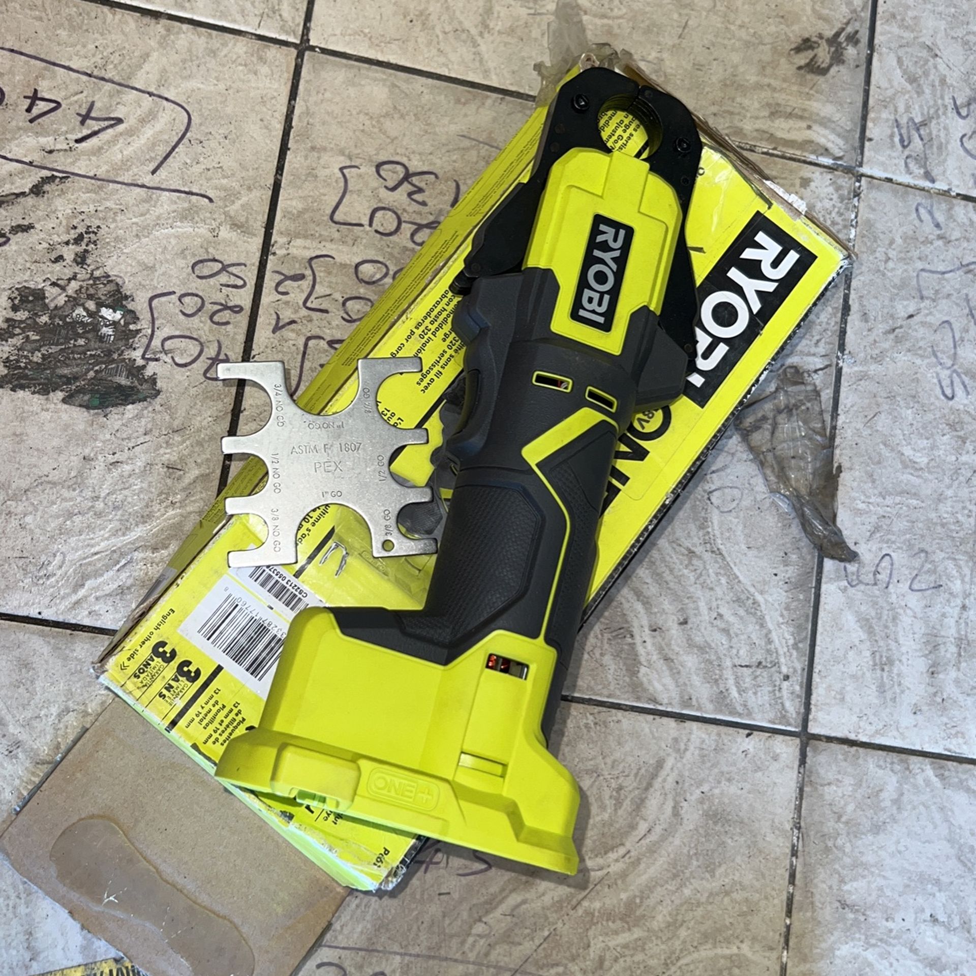 Ryobi ONE+ 18V PEX Crimp Ring Press Tool (Tool Only) for Sale in Garden