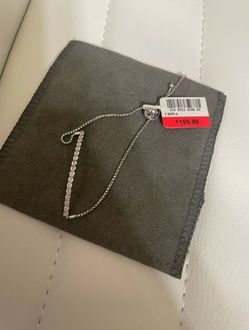 Sterling Silver CTTW Diamond Bracelet