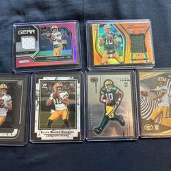 Jordan Love Rookie Cards Patch Lot