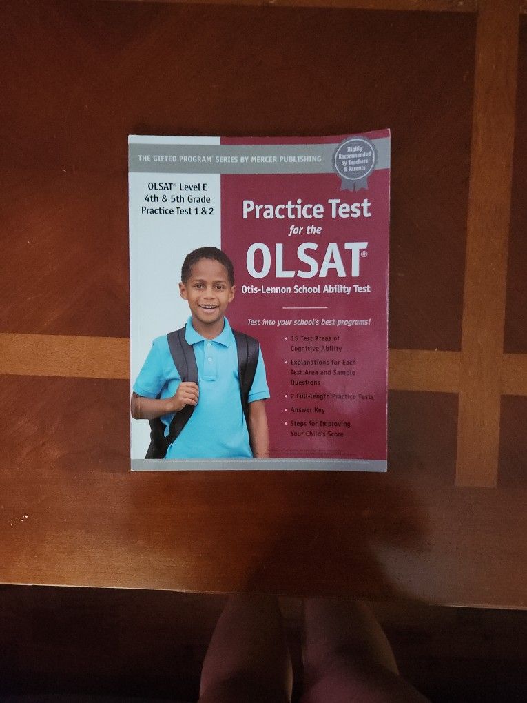 Practice Test For The OLSAT