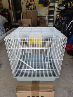 White Bird Cage